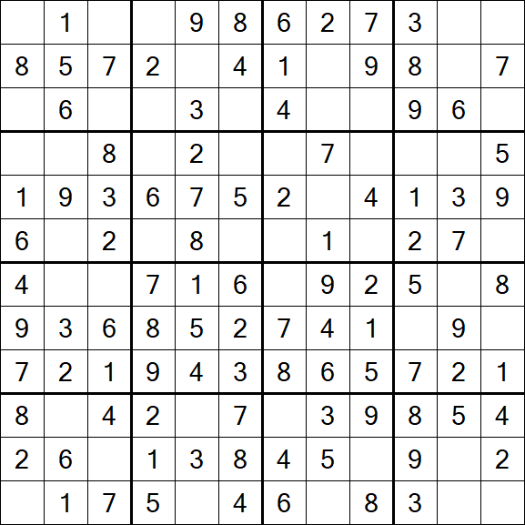 Butterfly Sudoku - Fácil