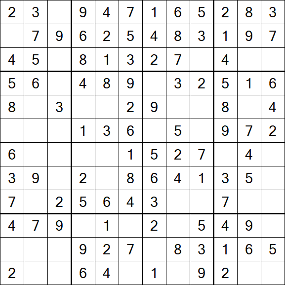 Butterfly Sudoku - Fácil