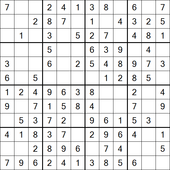 Butterfly Sudoku - Fácil