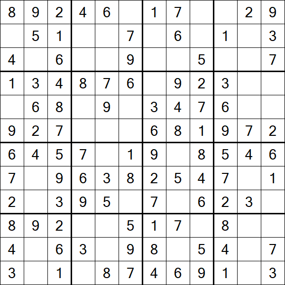 Butterfly Sudoku - Fácil