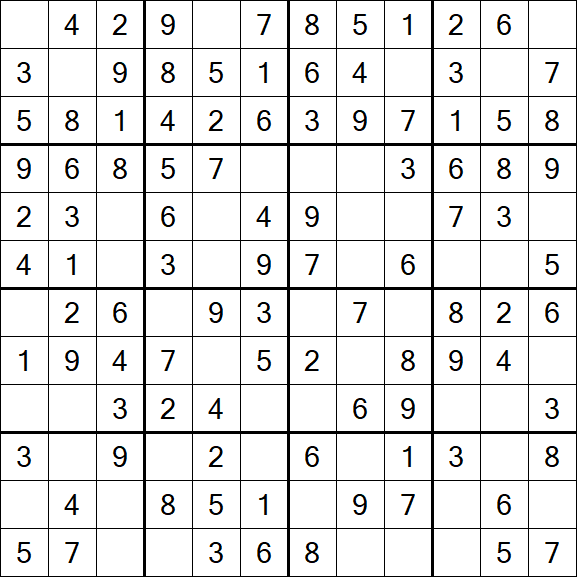 Butterfly Sudoku - Fácil