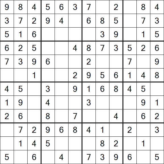 Butterfly Sudoku - Fácil