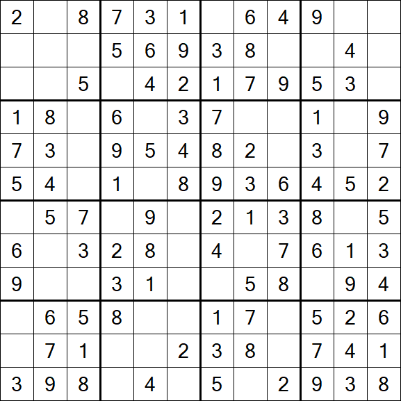 Butterfly Sudoku - Fácil
