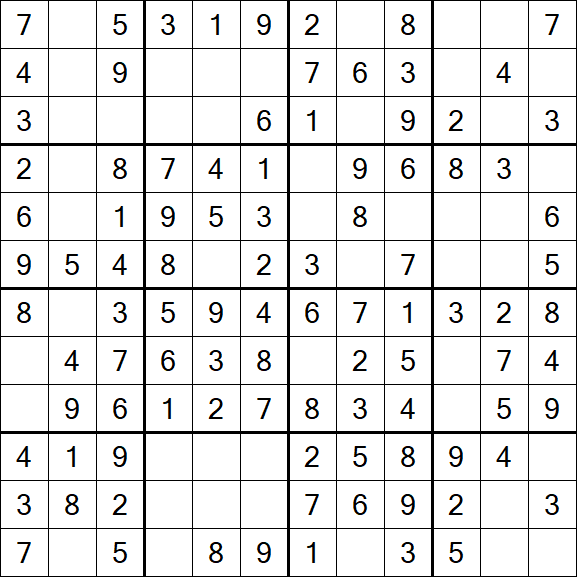 Butterfly Sudoku - Fácil