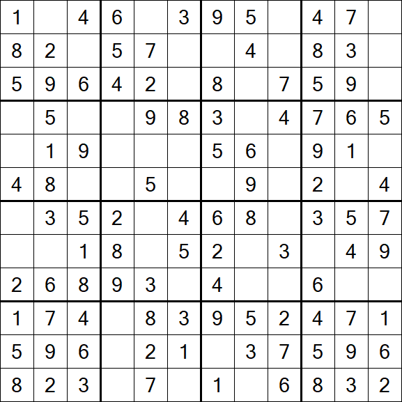Butterfly Sudoku - Fácil