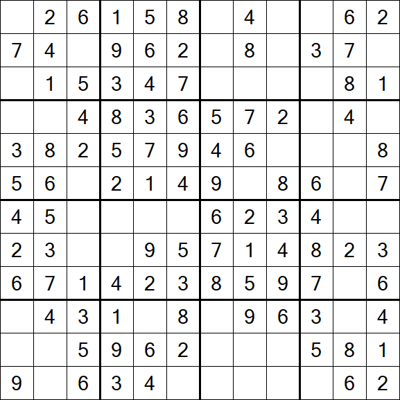 Butterfly Sudoku - Easy