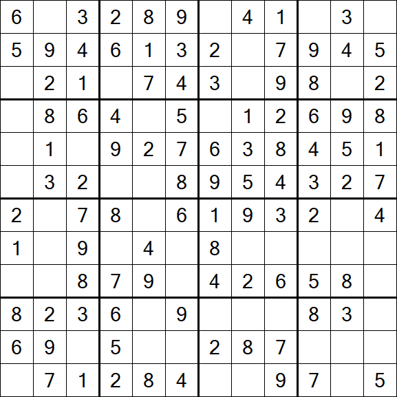 Butterfly Sudoku - Fácil