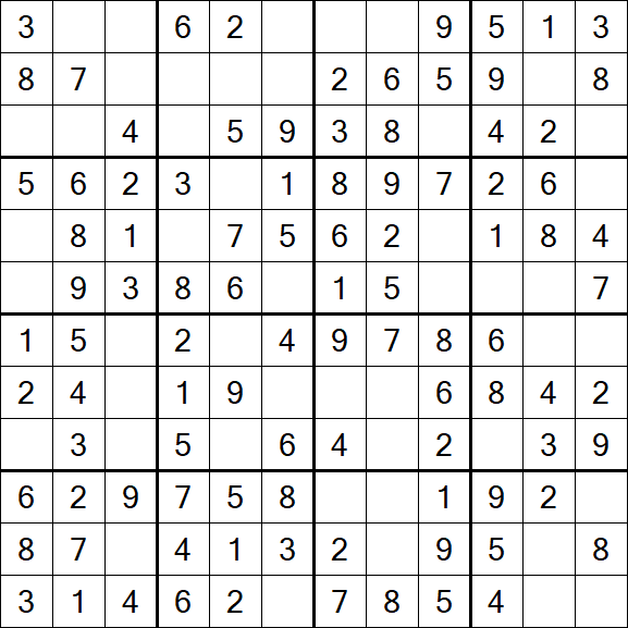 Butterfly Sudoku - Fácil