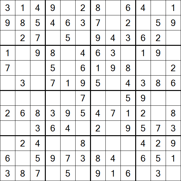 Butterfly Sudoku - Fácil