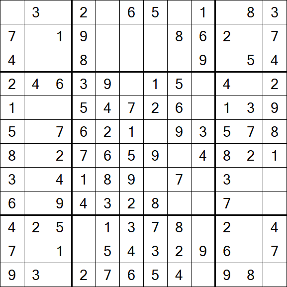 Butterfly Sudoku - Fácil