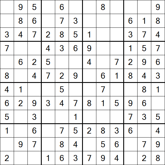 Butterfly Sudoku - Fácil
