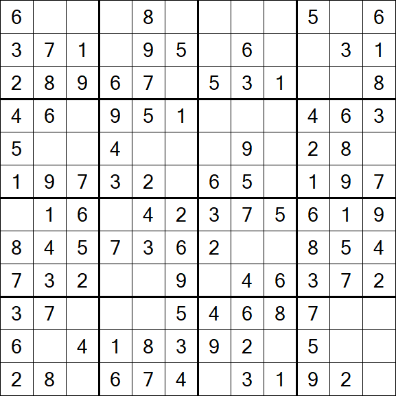 Butterfly Sudoku - Fácil