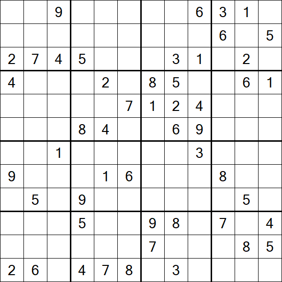 Butterfly Sudoku - Hard