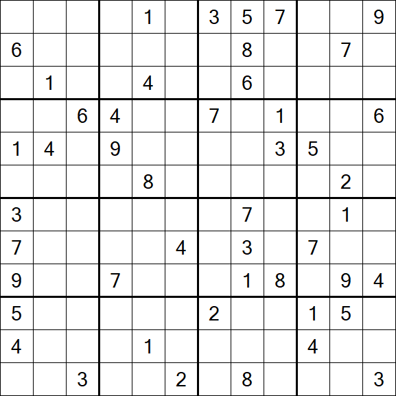 Butterfly Sudoku - Hard