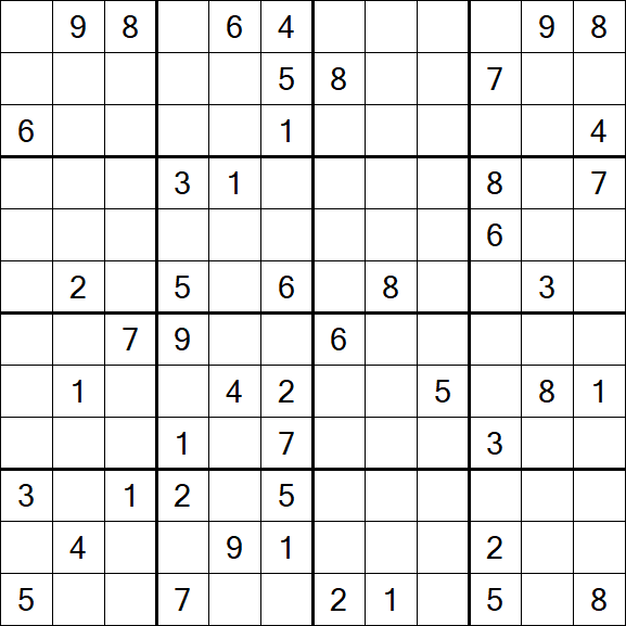 Butterfly Sudoku - Hard
