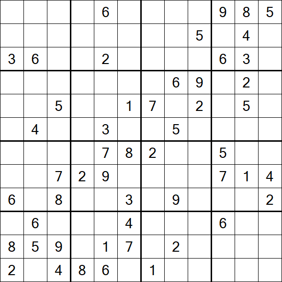Butterfly Sudoku - Difícil