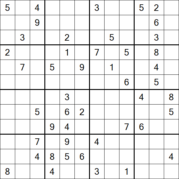 Butterfly Sudoku - Hard