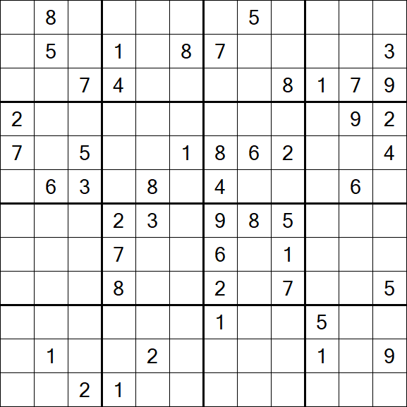 Butterfly Sudoku - Hard