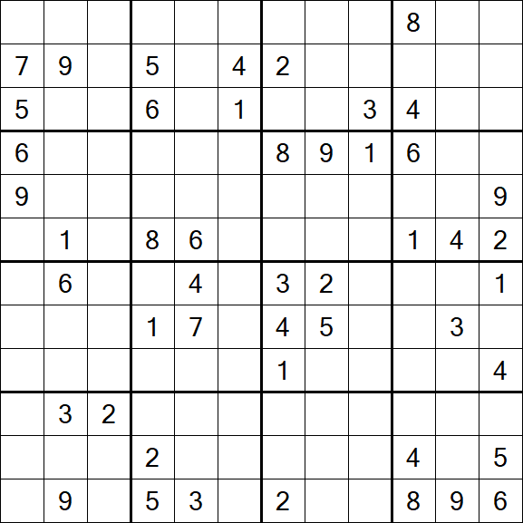 Butterfly Sudoku - Difficile