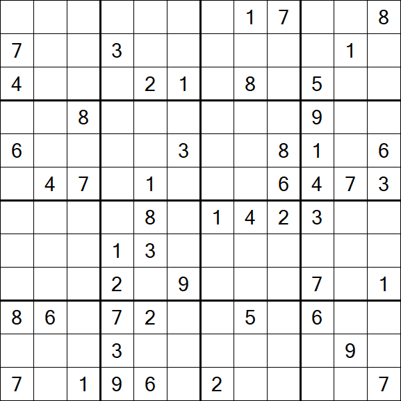 Butterfly Sudoku - Difficile