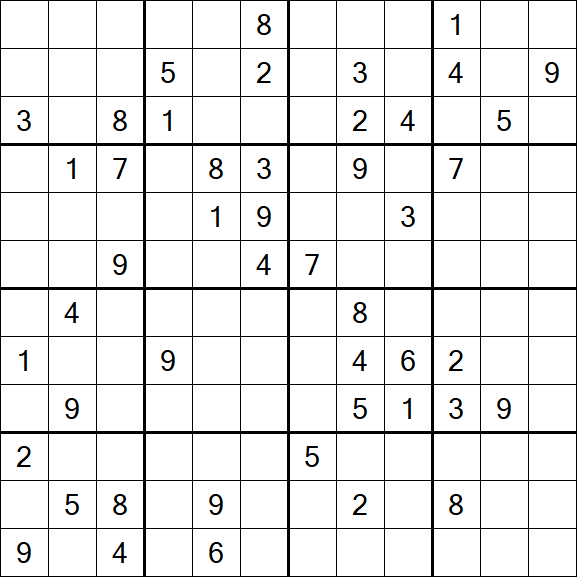 Butterfly Sudoku - Difícil