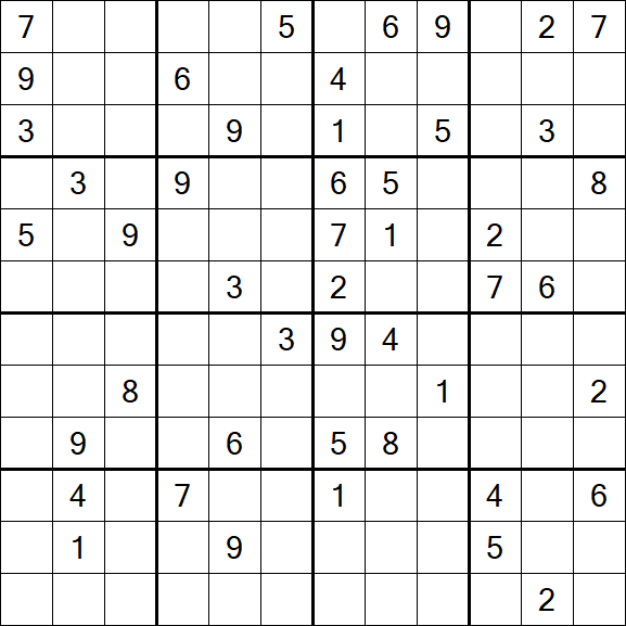 Butterfly Sudoku - Difícil