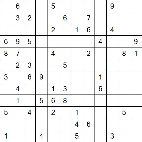 Butterfly Sudoku - Difficile