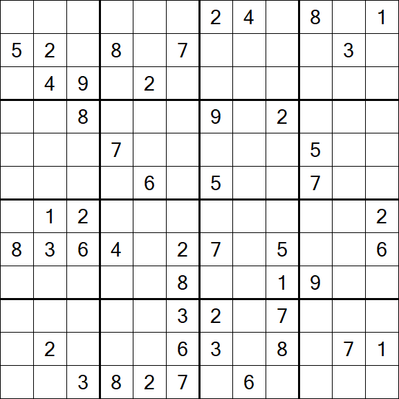 Butterfly Sudoku - Difficile