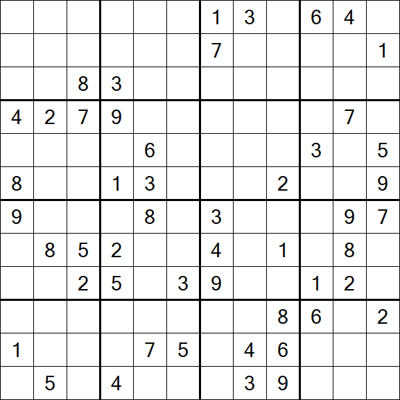Butterfly Sudoku - Hard