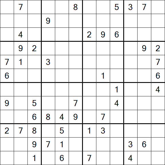 Butterfly Sudoku - Difícil