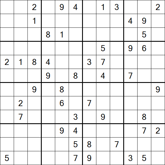 Butterfly Sudoku - Difícil
