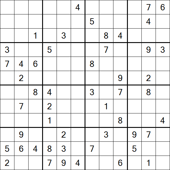 Butterfly Sudoku - Difícil