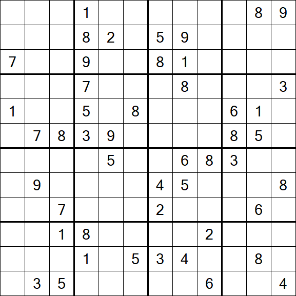 Butterfly Sudoku - Difícil