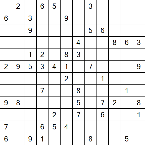 Butterfly Sudoku - Hard