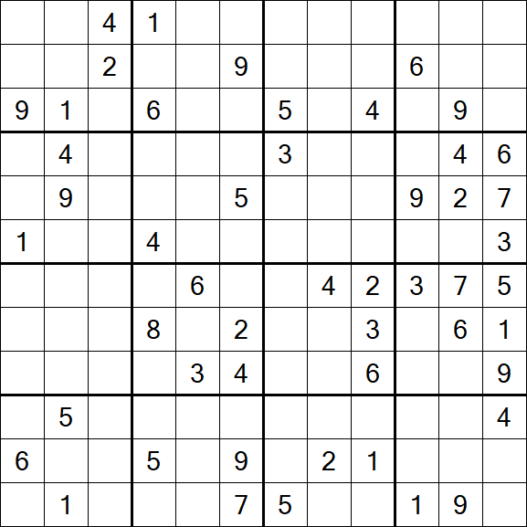 Butterfly Sudoku - Hard