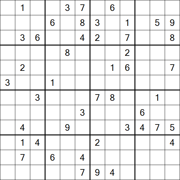 Butterfly Sudoku - Difficile