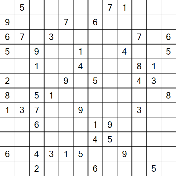Butterfly Sudoku - Hard