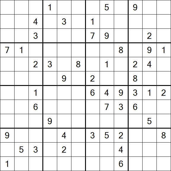 Butterfly Sudoku - Difficile