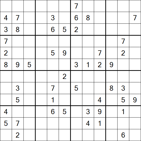 Butterfly Sudoku - Difficile
