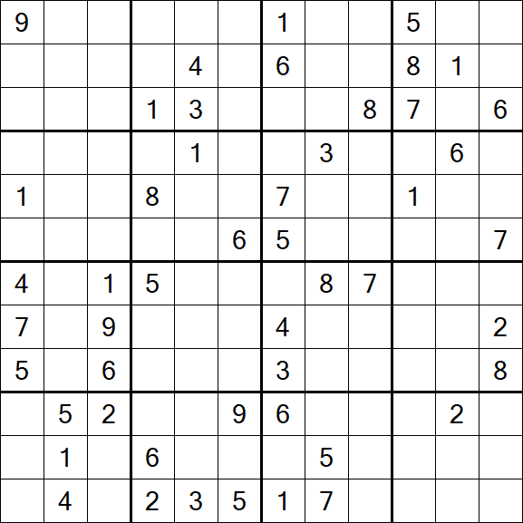 Butterfly Sudoku - Difficile