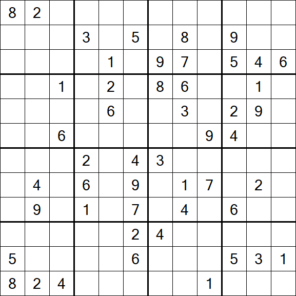 Butterfly Sudoku - Hard