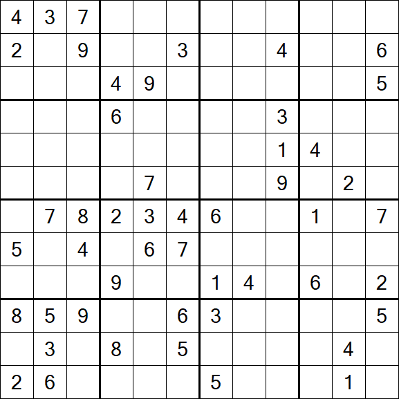 Butterfly Sudoku - Difficile