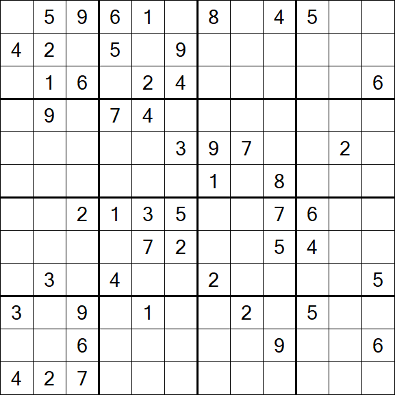 Butterfly Sudoku - Hard