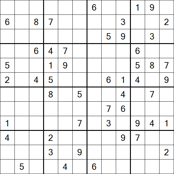 Butterfly Sudoku - Hard