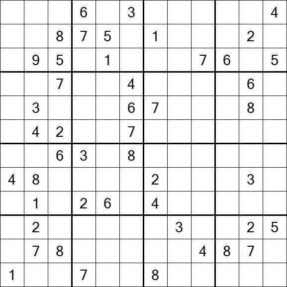 Butterfly Sudoku - Difficile