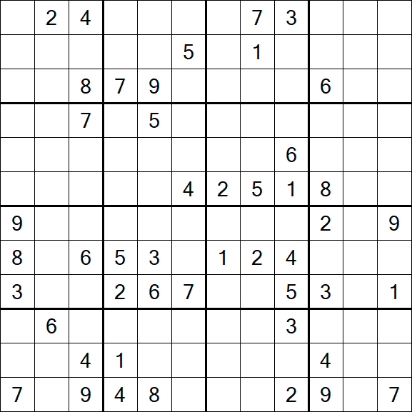 Butterfly Sudoku - Difficile