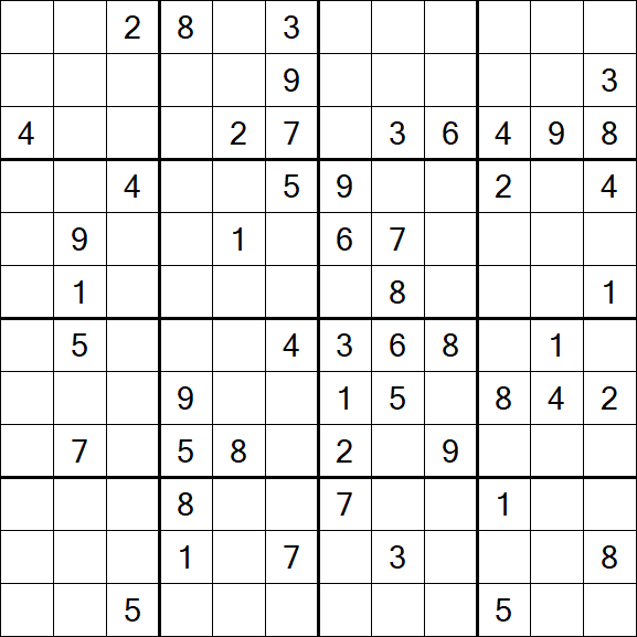 Butterfly Sudoku - Difficile