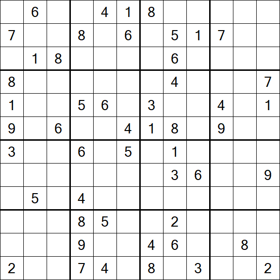 Butterfly Sudoku - Difficile
