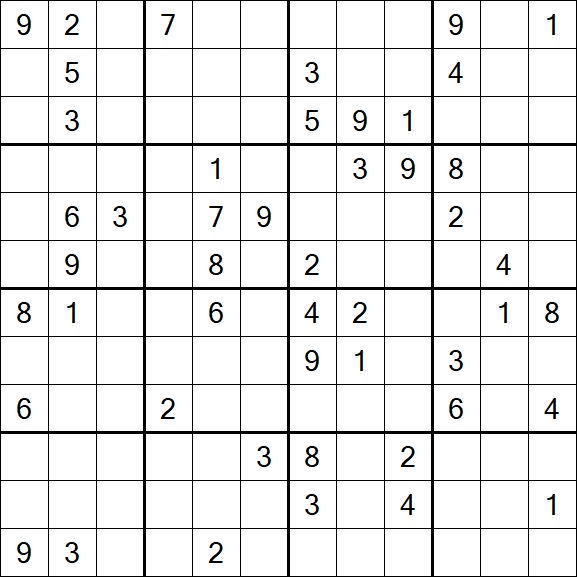 Butterfly Sudoku - Difícil