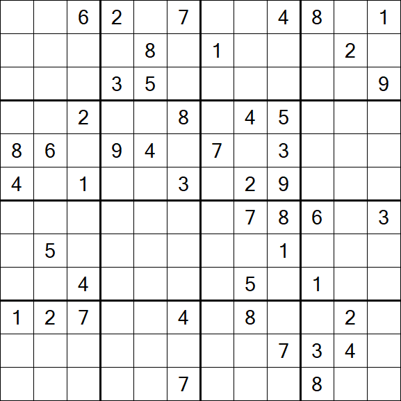 Butterfly Sudoku - Difficile